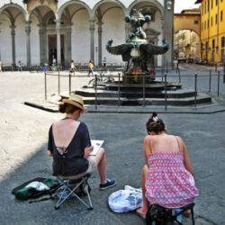 Sketching in Florence