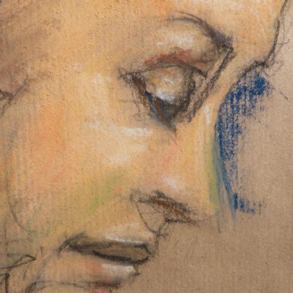 Seminario de diseño con sangüíña y carboncillo