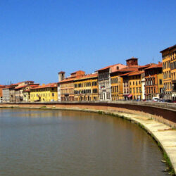 Pisa: the river Arno