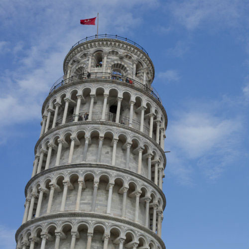 Pisa the leaning tower